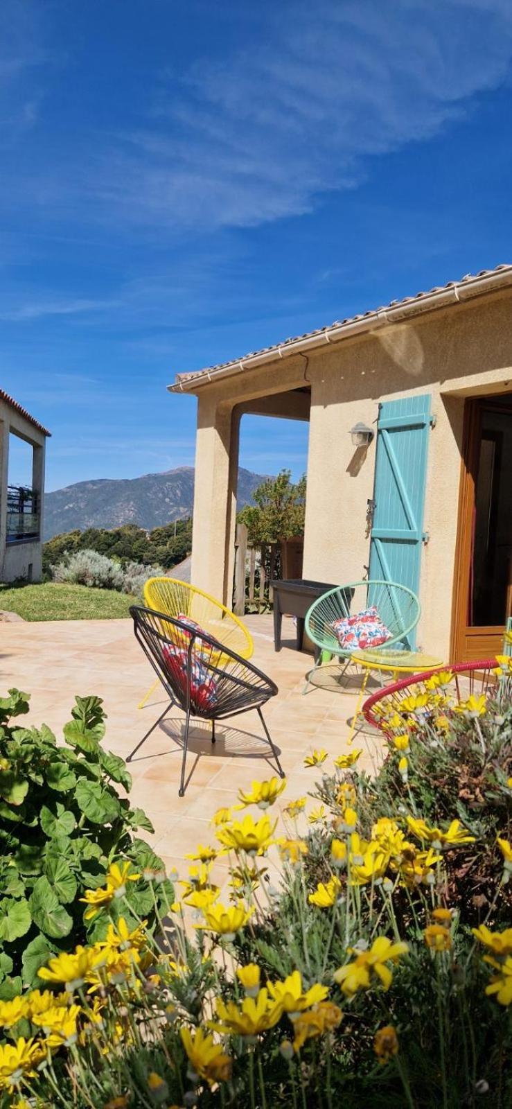 Bed and Breakfast Mare E Monti Chez Thomas Et Magali Vico Esterno foto